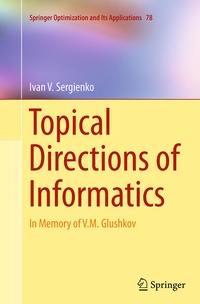 Enlarge image Cover: Topical Directions of Informatics - Springer