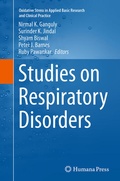 Cover: Studies on Respiratory Disorders - Humana Press Inc.
