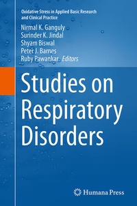 Enlarge image Cover: Studies on Respiratory Disorders - Humana Press Inc.