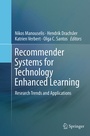 Cover: Recommender Systems for Technology Enhanced Learning - Springer