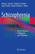 Cover: Schizophrenia - Springer