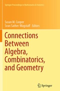 Cover: Connections Between Algebra, Combinatorics, and Geometry - Springer