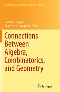 Abbildung von: Connections Between Algebra, Combinatorics, and Geometry - Springer