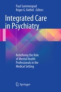 Cover: Integrated Care in Psychiatry - Springer