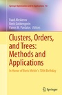 Cover: Clusters, Orders, and Trees: Methods and Applications - Springer