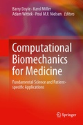 Cover: Computational Biomechanics for Medicine - Springer