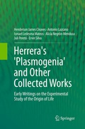 Cover: Herrera's 'Plasmogenia' and Other Collected Works - Springer