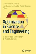 Cover: Optimization in Science and Engineering - Springer