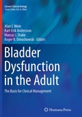 Cover: Bladder Dysfunction in the Adult - Humana Press Inc.
