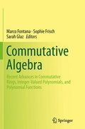 Cover: Commutative Algebra - Springer