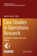 Cover: Case Studies in Operations Research - Springer