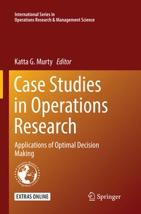 Enlarge image Cover: Case Studies in Operations Research - Springer