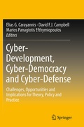 Cover: Cyber-Development, Cyber-Democracy and Cyber-Defense - Springer