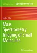 Cover: Mass Spectrometry Imaging of Small Molecules - Humana Press Inc.