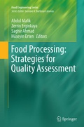 Cover: Food Processing: Strategies for Quality Assessment - Springer