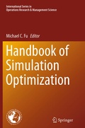 Cover: Handbook of Simulation Optimization - Springer