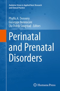 Enlarge image Cover: Perinatal and Prenatal Disorders - Humana Press Inc.