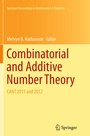 Cover: Combinatorial and Additive Number Theory - Springer