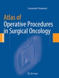 Cover: Atlas of Operative Procedures in Surgical Oncology - Springer