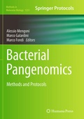 Cover: Bacterial Pangenomics - Humana Press Inc.