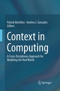 Cover: Context in Computing - Springer