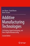 Cover: Additive Manufacturing Technologies - Springer