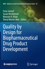 Bild: Quality by Design for Biopharmaceutical Drug Product Development - Springer