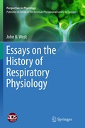 Cover: Essays on the History of Respiratory Physiology - Springer