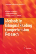 Cover: Methods in Bilingual Reading Comprehension Research - Springer
