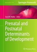 Cover: Prenatal and Postnatal Determinants of Development - Humana Press Inc.