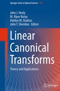 Cover: Linear Canonical Transforms - Springer