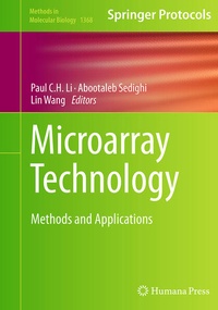 Enlarge image Cover: Microarray Technology - Humana Press Inc.