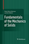 Cover: Fundamentals of the Mechanics of Solids - Springer