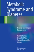 Cover: Metabolic Syndrome and Diabetes - Springer