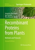 Cover: Recombinant Proteins from Plants - Humana Press Inc.