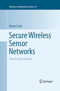 Enlarge image Cover: Secure Wireless Sensor Networks - Springer