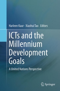 Enlarge image Cover: ICTs and the Millennium Development Goals - Springer