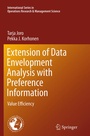 Cover: Extension of Data Envelopment Analysis with Preference Information - Springer
