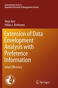 Cover: Extension of Data Envelopment Analysis with Preference Information - Springer