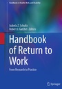 Cover: Handbook of Return to Work - Springer