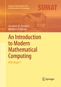 Cover: An Introduction to Modern Mathematical Computing - Springer