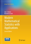 Cover: Modern Mathematical Statistics with Applications - Springer