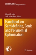 Cover: Handbook on Semidefinite, Conic and Polynomial Optimization - Springer