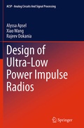 Cover: Design of Ultra-Low Power Impulse Radios - Springer