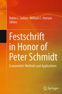 Enlarge image Cover: Festschrift in Honor of Peter Schmidt - Springer