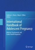 Cover: International Handbook of Adolescent Pregnancy - Springer