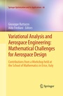 Cover: Variational Analysis and Aerospace Engineering: Mathematical Challenges for Aerospace Design - Springer