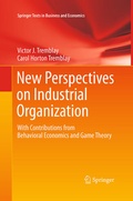 Cover: New Perspectives on Industrial Organization - Springer