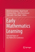 Cover: Early Mathematics Learning - Springer