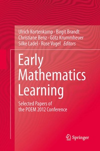 Enlarge image Cover: Early Mathematics Learning - Springer